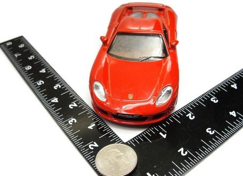 MSZ Porsche Carrera GT Luces Rojas Sonido Pull Back Coche Escala 1/32 Suelto - Imagen 2 de 18