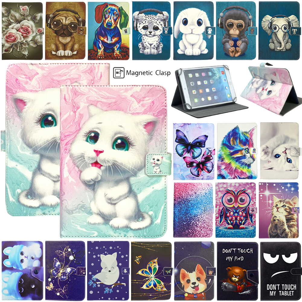 Universal Flip Cover Case Fits ACER ACTAB1422 10.3" Tablet Without