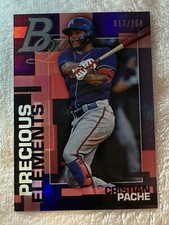 2020 Bowman Platinum Wal-Mart Precious Elements Purple /250 Cristian Pache #PE-3