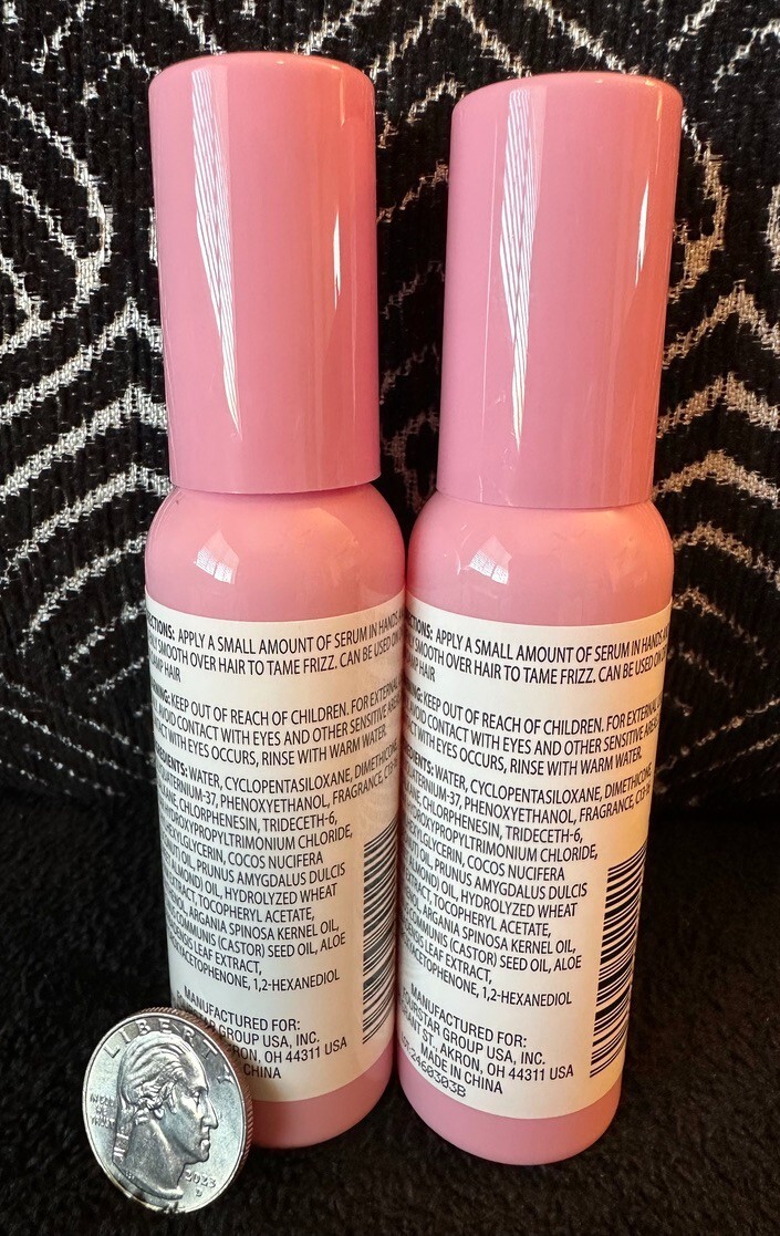 2pk B pure HAIR SERUM HELPS REPAIR SMOOTH DRY DAMAGED HAIR