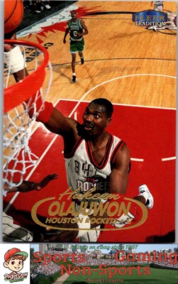 1998-99 Fleer Tradition #34 Hakeem Olajuwon 006318