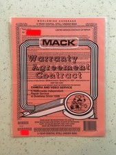Extended Mack Warranty 3 years for Digital Still Cameras Guarantee 1012 500