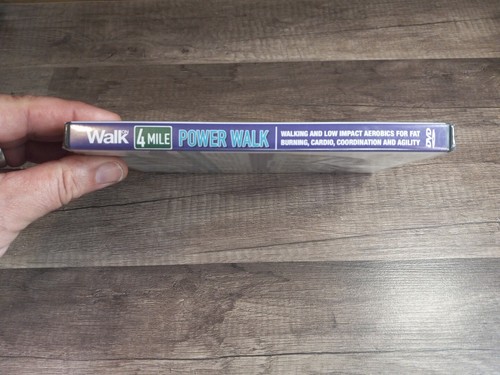 Walk On 4 Mile Power Walk Jessica Smith for Fat Burning Agility DVD Workout New - 第 5/6 張圖片