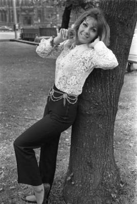 Actress Ingrid Pitt July 1969 Historic Old Photo 1