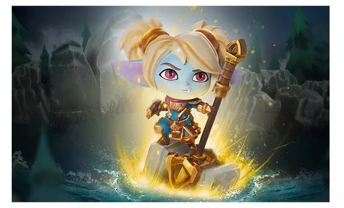 Riot Birthday Gift Authentic Rare Official League of Legends Poppy Action Figure - Bild 2 von 5