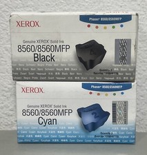 Genuine Xerox 108R00723 Cyan 108R00726 Black Solid Ink for Phaser 8560/8560MFP