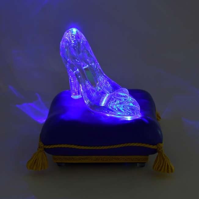 Disney Store japan figure light up glass shoes Cinderella CREATE