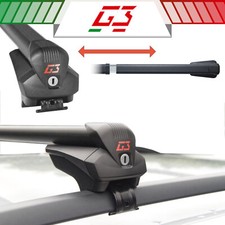 Alu Argent Barres de toit pour AUDI A3 8V Sportback 13-20 Rails de toit intégrés