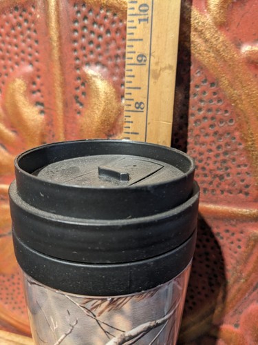 Original New Never Used Cincinnati Reds 16 Ounce Realtree Travel Mug - Picture 9 of 9