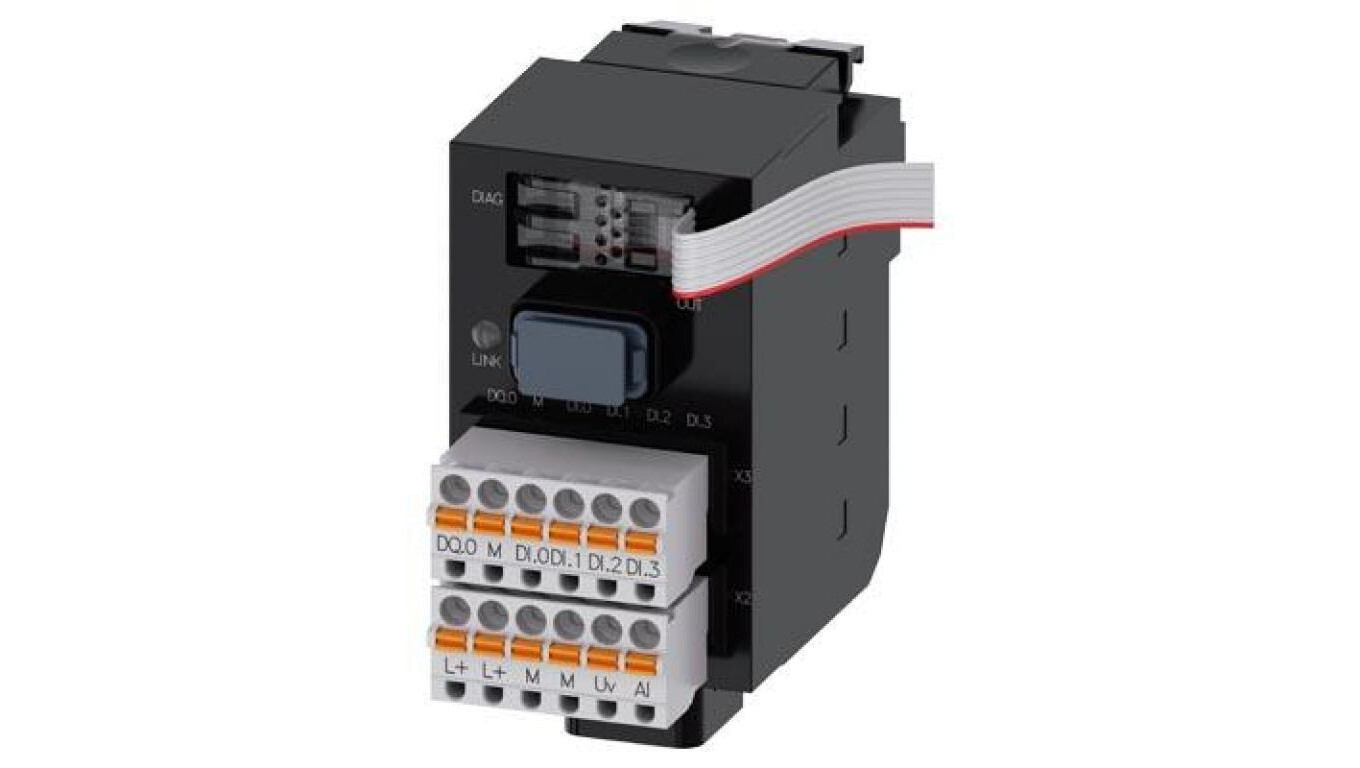 Standard interface module Profinet 1DQ 4DI 1AI 24V DC, spring connections /T2UK