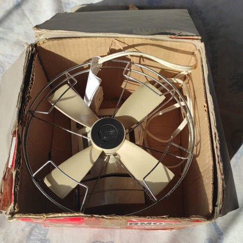 Termozeta Ventilatore oscillante Faron Termozeta Vintage Anni 70 Funzionante - Foto 7 di 7