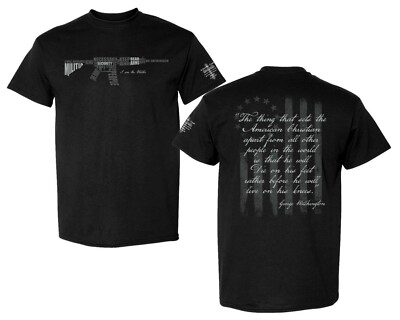 2nd Amendment T-Shirt Best Seller print on 3 sides