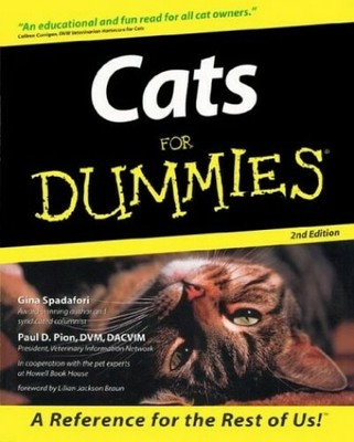 Cats For Dummies by Pion, Paul D. 0764552759 FREE Shipping