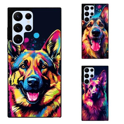 delightful German Shepherd Plastic TPU Case For Samsung S21 S22 S23 S24 Ultra FE - 第 1/25 張圖片