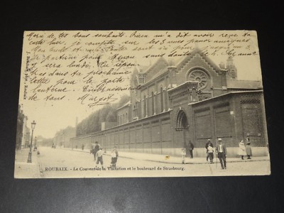 ROUBAIX - LE CONVENT DE LA VISITATION ET LE BOULEVARD DE STRASBOURG - 1904