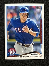 ROBINSON CHIRINOS #US-193 2014 Topps Update Series QTY Texas Rangers