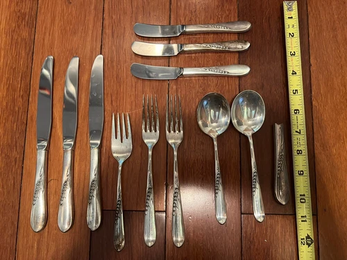 Vintage Reed & Barton Sterling Wheat Silverware