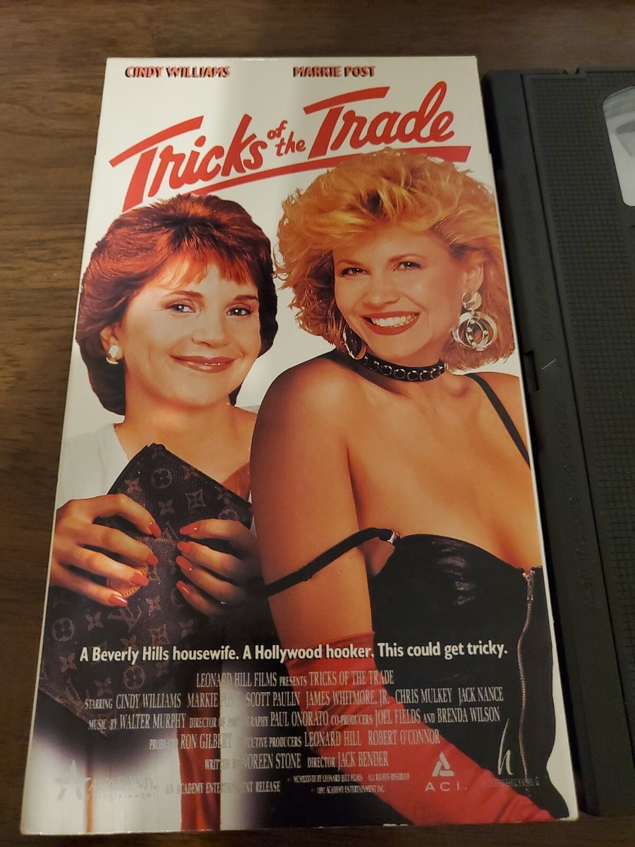 Tricks of the Trade [VHS Tape] Cindy Williams & Markie Post