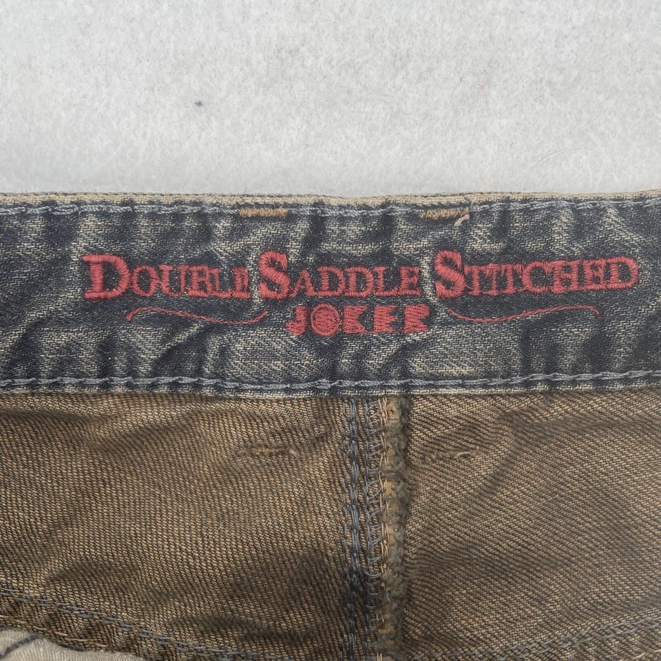 Pantalones de mezclilla Joker Clark cosidos con doble montura para hombre talla 36 36x30 azul lavado oscuro Foto 3 de 4