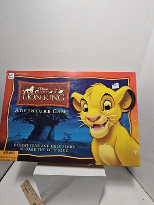 Disney's The Lion King Adventure Game 2003 Complete Scar Simba New In Box