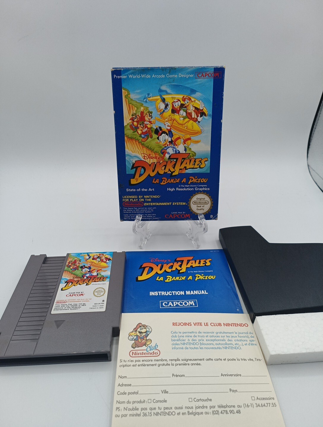 Duck Tales Nintendo Entertainment System Nes Pal Fra La Bande à Picsou
