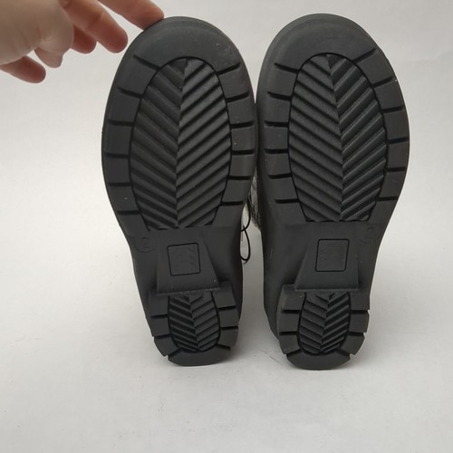 All in Motion Thermolite Ecomade Winter Snow Boots for Girl's Size 2 Gray/ Brown - Bild 12 von 19