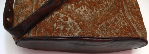 BORSA ECOPELLE TRACOLLA DONNA FANTASIA PERSIANA SHOPPER MARE - Picture 5 of 10