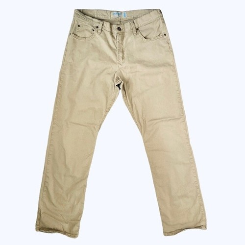 Wrangler Straight Fit Flex Khaki Chino 