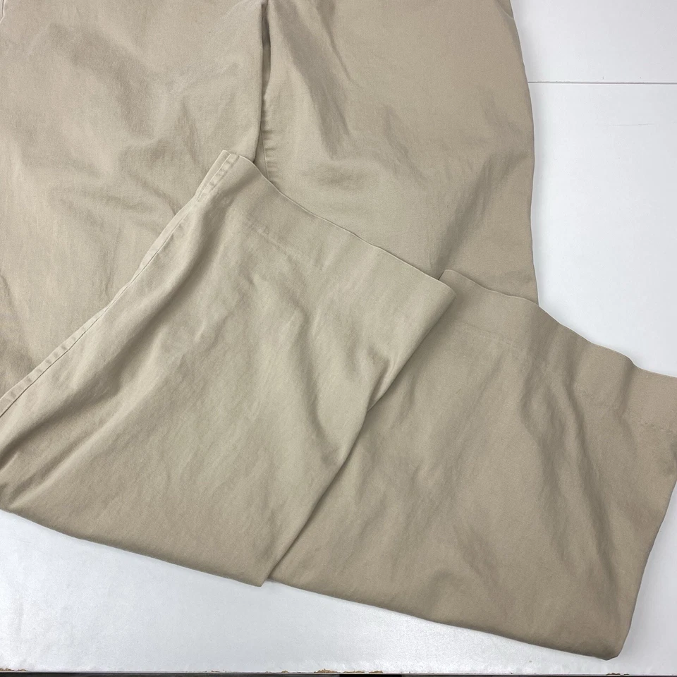 Внимание современный крой женщин размер 14 бежевый желтовато-коричневый карман брюки - Изображение 2 из 4