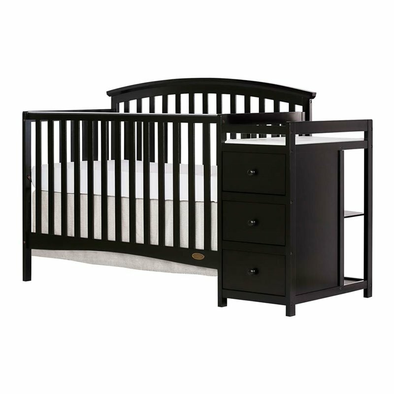 dream on me 4 in 1 convertible crib with changer