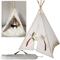 Kinder Tipi Zelt Spielzelt Kinderzimmer Spieltipi Indoor Wigwam Indianer Tasche