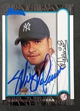 1999 Bowman SIGNED: Victor Valencia, YANKEES #149