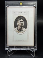 2019 Futera Unique Lionel Messi Prominent Game-Worn Jersey Patch #29/34