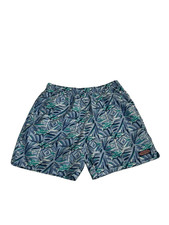 Vineyard Vines Men's Abstract Fish Chappy Swim Board Shorts Blue Green Large