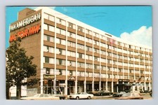 Elmhurst NY-New York, Pan American Motor Inn, Advertising Vintage Postcard