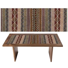 TABLE RUNNER - ABORIGINAL ART - 140x45cm - MADE IN AUSTRALIA - JACINTA LORENZO