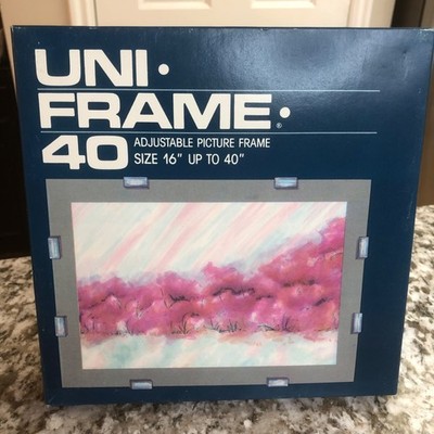Uni-Frame 40 Adjustable Picture Frame for Art Prints Photos Poster DIY