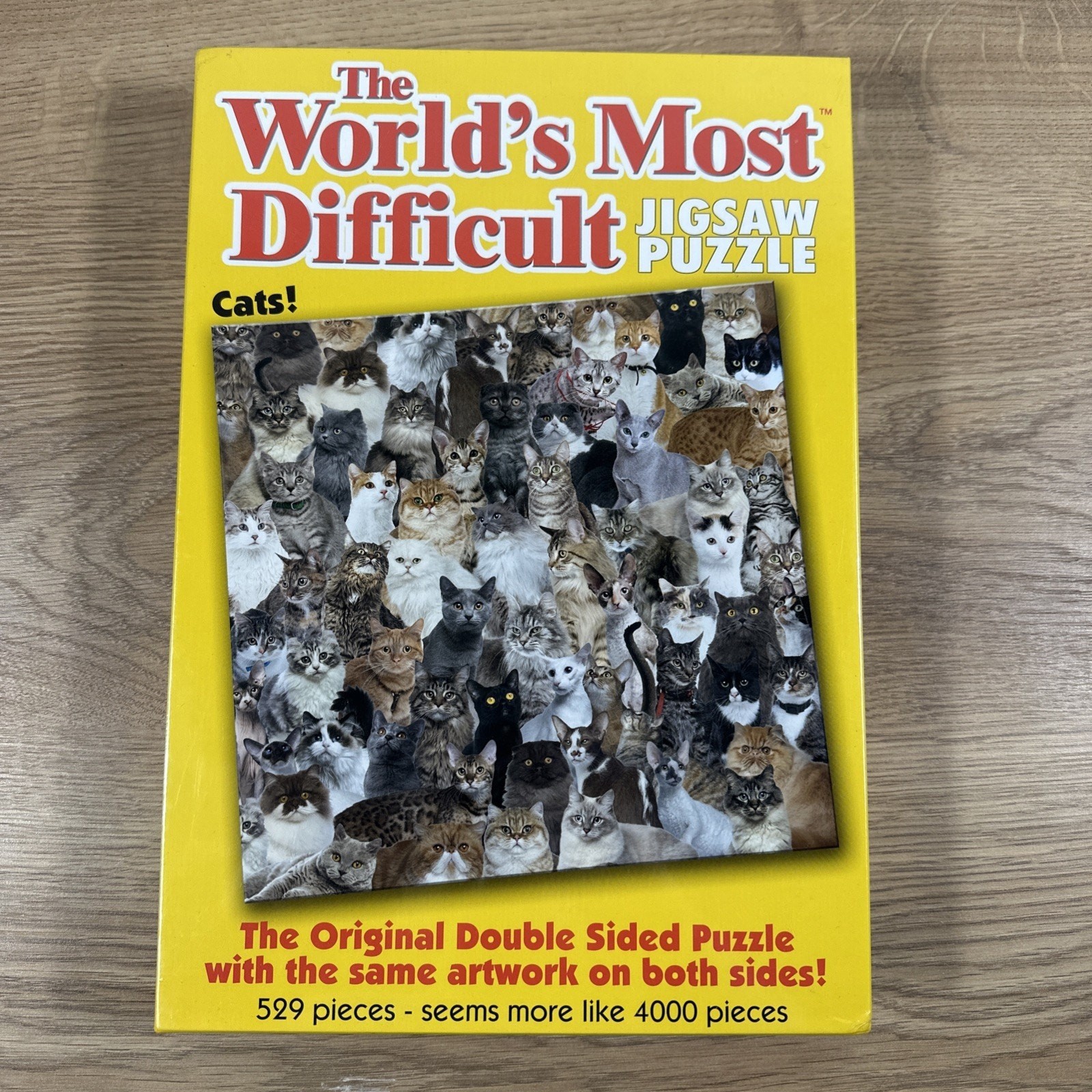 Paul Lamond 5995 The World’s Most Difficult Jigsaw Puzzle (529-Piece) - Cats