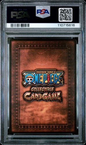 2005 One Piece CCG Luffy CH009 THE SOUL OF PIRATES THE QUEST BEGINS FOIL PSA 10 - Picture 2 of 2
