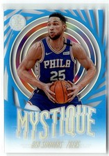 2019-20 Panini Illusions #15 Ben Simmons Mystique Sapphire