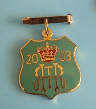 Vintage Henley Royal Regatta 2003 Stewards Enclosure Enamel Members Badge Rowing