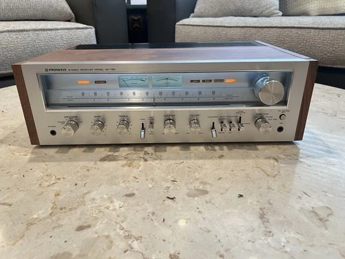 PIONEER SX-750 VINTAGE AM/FM STEREO RECEIVER, CLEANED & TESTED. LED’s