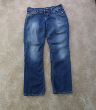 Silver Suki mid slim Bootcut Jeans Women's 31x33 Blue Denim Pants Stretch