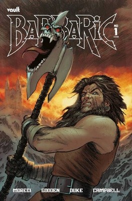 BARBARIC #1 (2021 Vault) NM 9.2+ Ratio 1:30 Richard PACE Variant