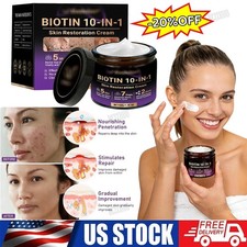 Biotin 10-in-1 Skin Restoration Cream, 2026 New Skin Treatment Cream US STOCK