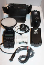 Quantum Instruments Qflash X2 w/ QPaq-X power pack, 3 QPaq power packs & access.