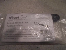 Pampered Chef lemon zester/scorer #1133 new sealed in package low fast shipping