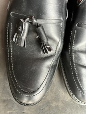 Allen Edmonds Grayson Leather Tassel Loafer Black 11 Mens Shoes Barely Worn