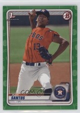 2020 Bowman Draft Green Border 96/99 Alex Santos #BD-139 1cc7