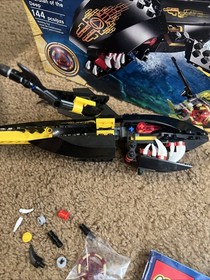 2010 Lego Atlantis Guardian of the Deep Set 8058, Missing A Few, Has Box & Book